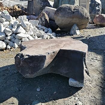 Amazon.co.jp: 本小松石197キロ庭石鑑賞石石盆石水石灯籠庭坪庭